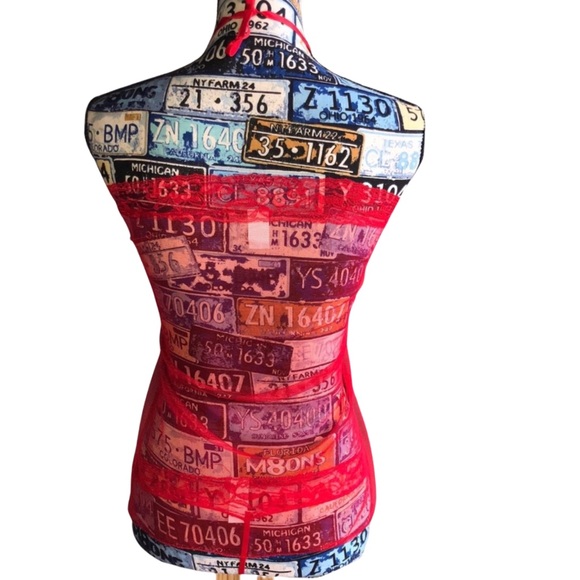 Red Lace Babydoll w/ Matching Lace G String NWT - Picture 4 of 4